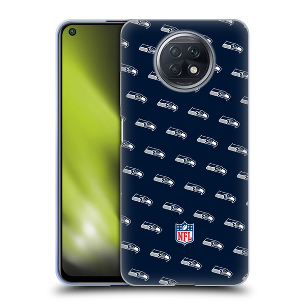 NFL Seattle Seahawks Artwork Patterns Soft Gel Case for Xiaomi Redmi Note 9T 5G