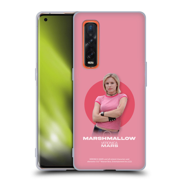 Veronica Mars Graphics Character Art Soft Gel Case for OPPO Find X2 Pro 5G