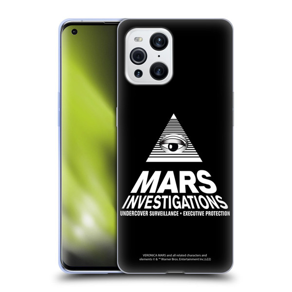 Veronica Mars Graphics Logo Soft Gel Case for OPPO Find X3 / Pro