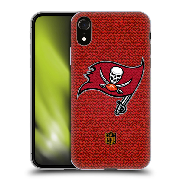 NFL Tampa Bay Buccaneers Logo Football Soft Gel Case for Apple iPhone XR