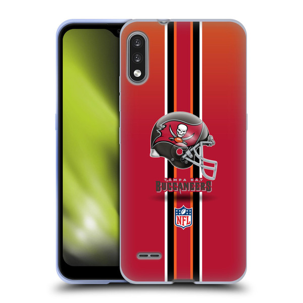 NFL Tampa Bay Buccaneers Logo Helmet Soft Gel Case for LG K22