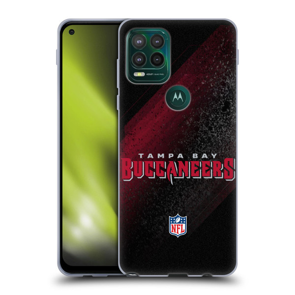 NFL Tampa Bay Buccaneers Logo Blur Soft Gel Case for Motorola Moto G Stylus 5G 2021