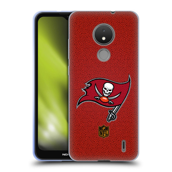 NFL Tampa Bay Buccaneers Logo Football Soft Gel Case for Nokia C21