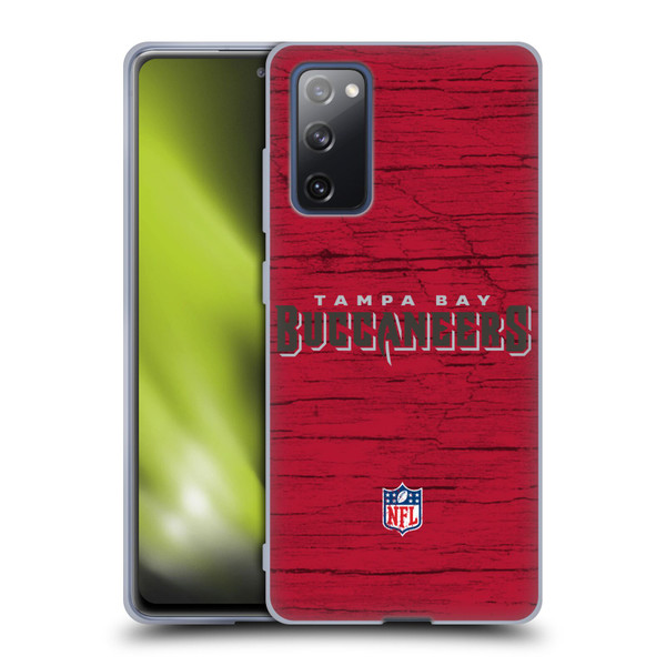 NFL Tampa Bay Buccaneers Logo Distressed Look Soft Gel Case for Samsung Galaxy S20 FE / 5G