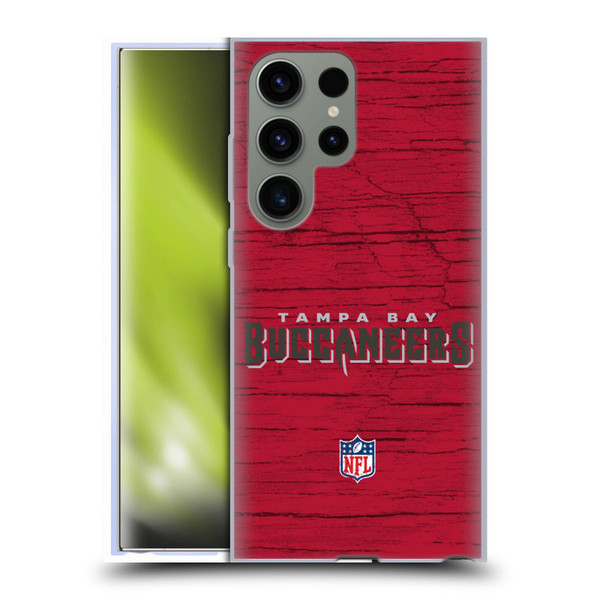 NFL Tampa Bay Buccaneers Logo Distressed Look Soft Gel Case for Samsung Galaxy S23 Ultra 5G