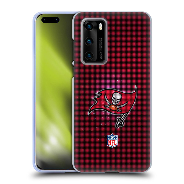 NFL Tampa Bay Buccaneers Artwork LED Soft Gel Case for Huawei P40 5G