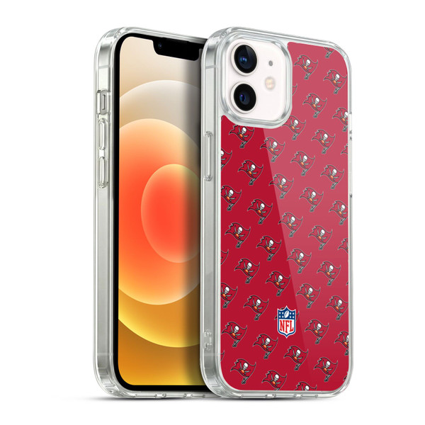 NFL Tampa Bay Buccaneers Artwork Patterns Soft Gel Case for Apple iPhone 12 / iPhone 12 Pro & MagSafe