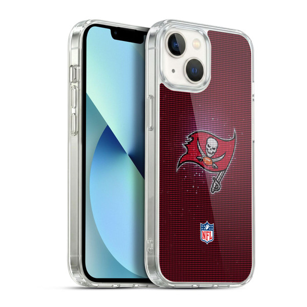 NFL Tampa Bay Buccaneers Artwork LED Soft Gel Case for Apple iPhone 13