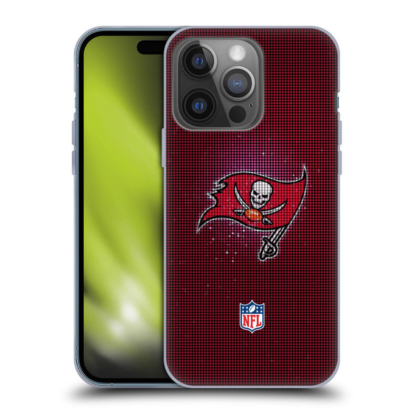 NFL Tampa Bay Buccaneers Artwork LED Soft Gel Case for Apple iPhone 14 Pro