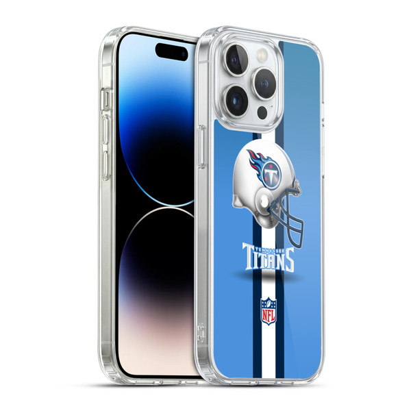 NFL Tennessee Titans Logo Helmet Soft Gel Case for Apple iPhone 14 Pro Max & MagSafe