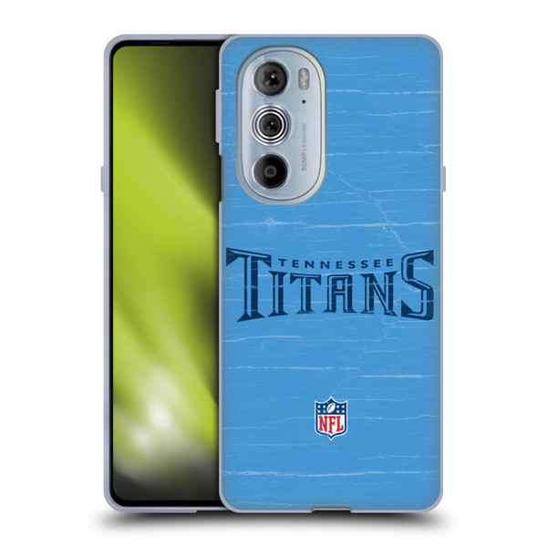 NFL Tennessee Titans Logo Distressed Look Soft Gel Case for Motorola Edge X30
