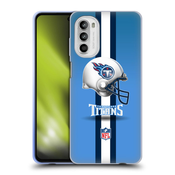 NFL Tennessee Titans Logo Helmet Soft Gel Case for Motorola Moto G52