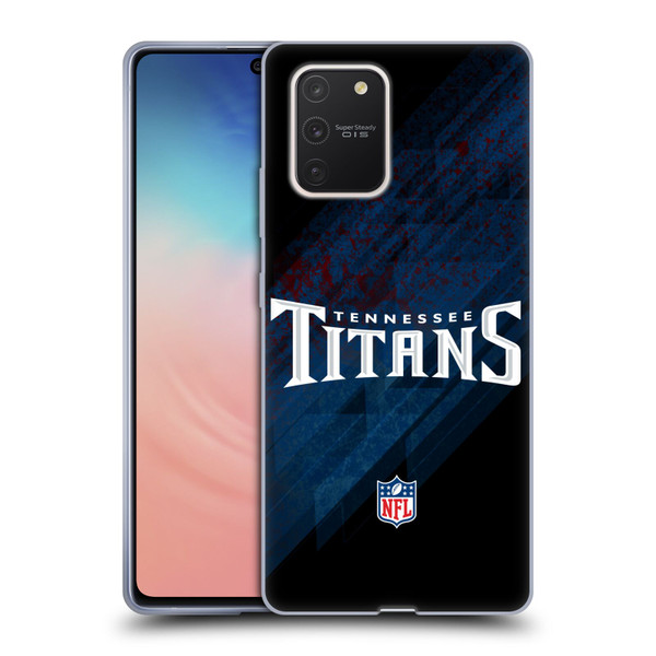 NFL Tennessee Titans Logo Blur Soft Gel Case for Samsung Galaxy S10 Lite