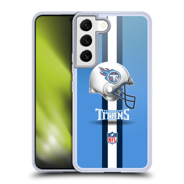 NFL Tennessee Titans Logo Helmet Soft Gel Case for Samsung Galaxy S22 5G