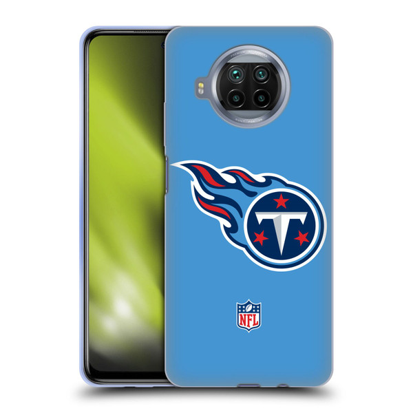 NFL Tennessee Titans Logo Plain Soft Gel Case for Xiaomi Mi 10T Lite 5G
