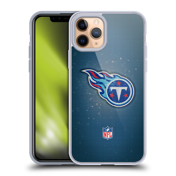 NFL Tennessee Titans Artwork LED Soft Gel Case for Apple iPhone 11 Pro