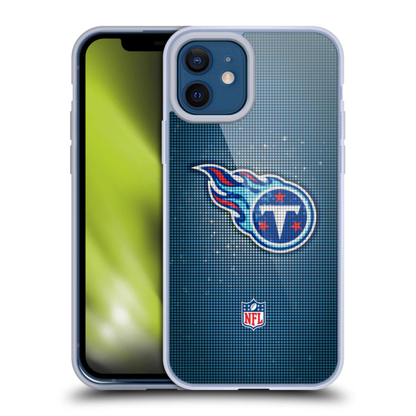 NFL Tennessee Titans Artwork LED Soft Gel Case for Apple iPhone 12 / iPhone 12 Pro