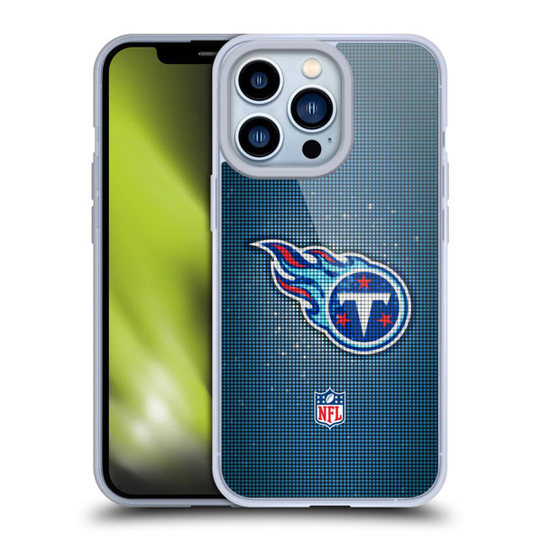NFL Tennessee Titans Artwork LED Soft Gel Case for Apple iPhone 13 Pro