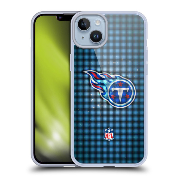 NFL Tennessee Titans Artwork LED Soft Gel Case for Apple iPhone 14 Plus