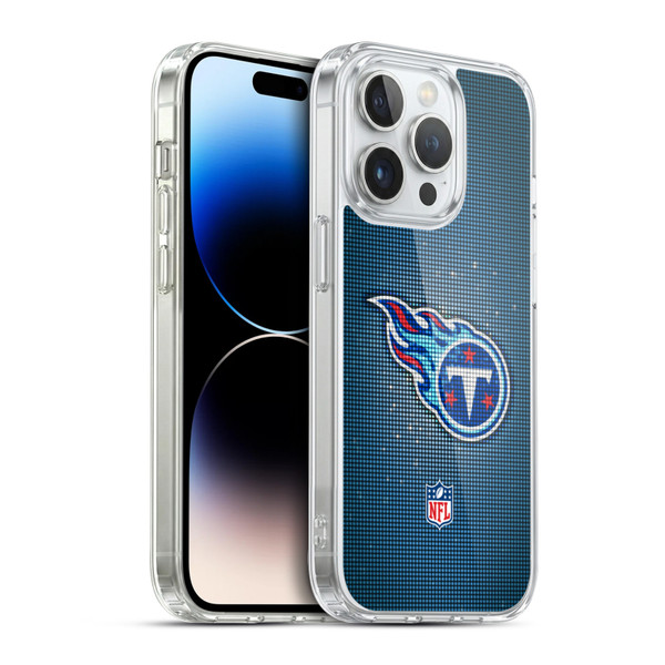 NFL Tennessee Titans Artwork LED Soft Gel Case for Apple iPhone 14 Pro & MagSafe