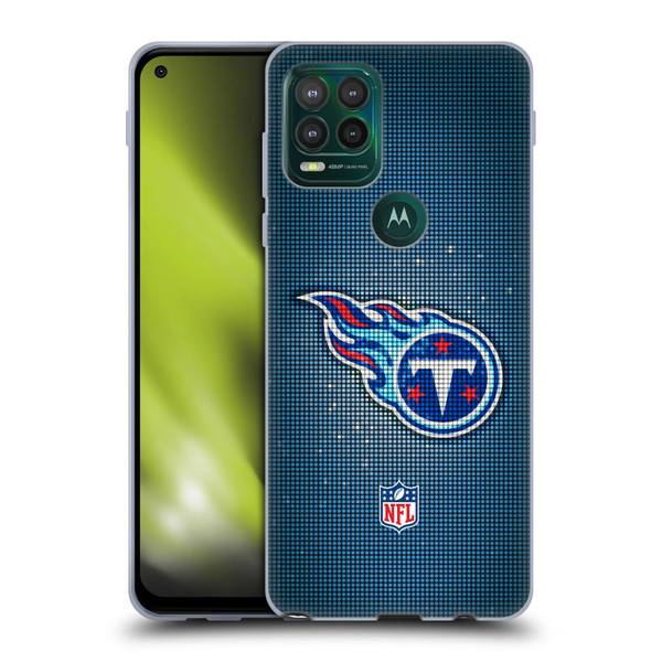 NFL Tennessee Titans Artwork LED Soft Gel Case for Motorola Moto G Stylus 5G 2021