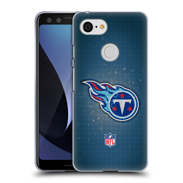 NFL Tennessee Titans Artwork LED Soft Gel Case for Google Pixel 3
