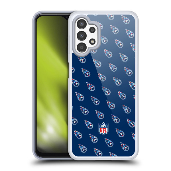 NFL Tennessee Titans Artwork Patterns Soft Gel Case for Samsung Galaxy A13 (2022)