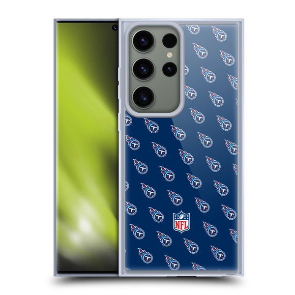 NFL Tennessee Titans Artwork Patterns Soft Gel Case for Samsung Galaxy S23 Ultra 5G