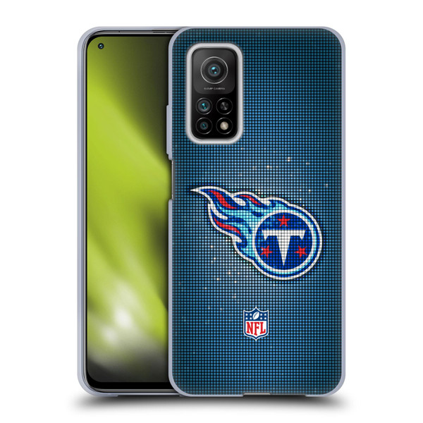 NFL Tennessee Titans Artwork LED Soft Gel Case for Xiaomi Mi 10T 5G