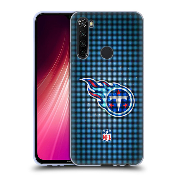 NFL Tennessee Titans Artwork LED Soft Gel Case for Xiaomi Redmi Note 8T