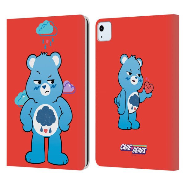 Care Bears Characters Grumpy Leather Book Wallet Case Cover For Apple iPad Air 11 2020/2022/2024