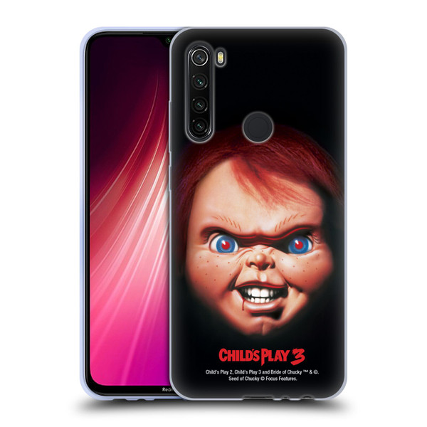 Child's Play III Key Art Doll Illustration Soft Gel Case for Xiaomi Redmi Note 8T