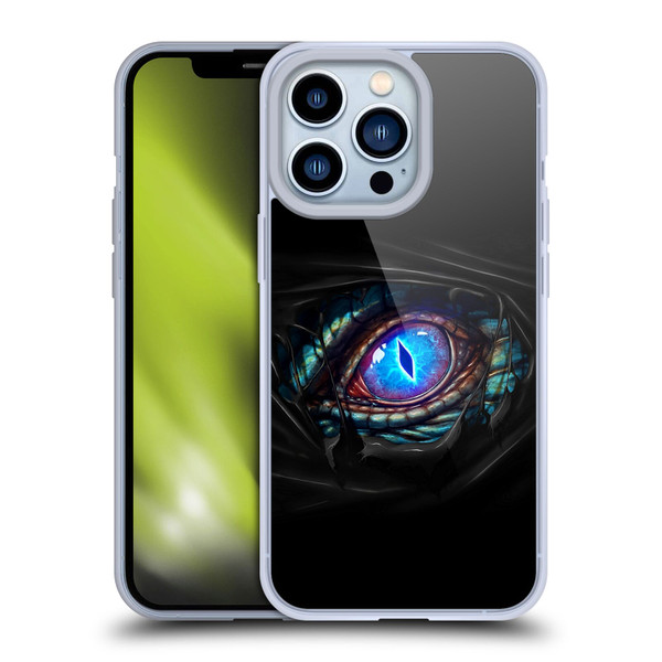Christos Karapanos Mythical Dragon's Eye Soft Gel Case for Apple iPhone 13 Pro