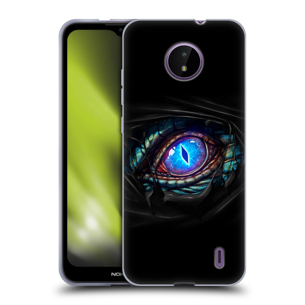 Christos Karapanos Mythical Dragon's Eye Soft Gel Case for Nokia C10 / C20