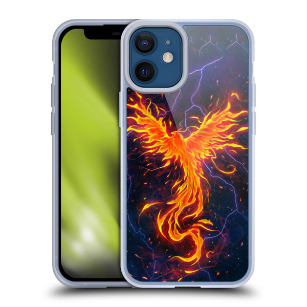 Christos Karapanos Phoenix 3 Rage Soft Gel Case for Apple iPhone 12 Mini