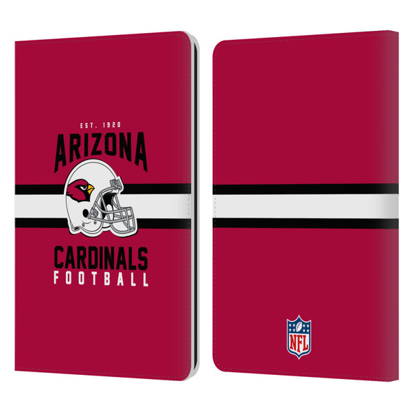 NFL Arizona Cardinals Graphics Helmet Typography Leather Book Wallet Case Cover For Amazon Kindle Paperwhite 1 / 2 / 3