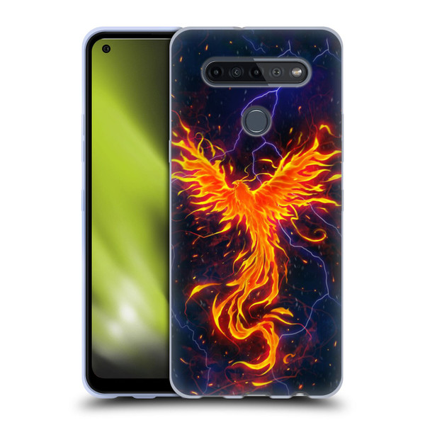 Christos Karapanos Phoenix 3 Rage Soft Gel Case for LG K51S
