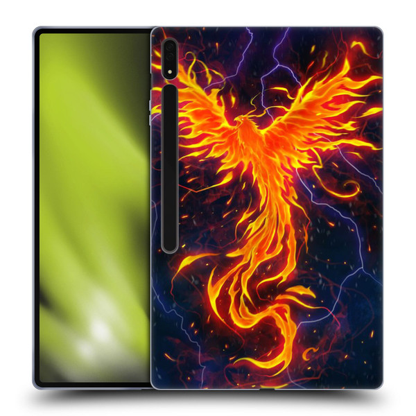 Christos Karapanos Phoenix 3 Rage Soft Gel Case for Samsung Galaxy Tab S8 Ultra