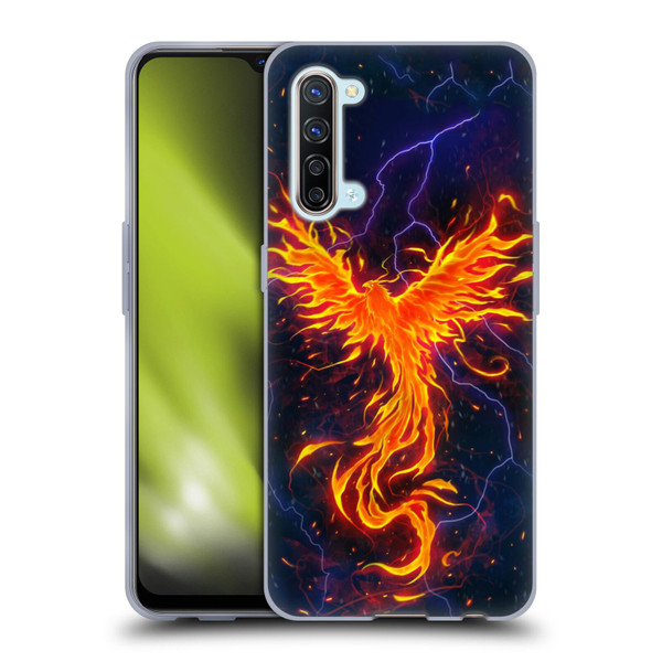 Christos Karapanos Phoenix 3 Rage Soft Gel Case for OPPO Find X2 Lite 5G
