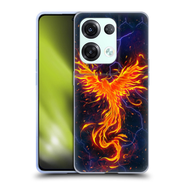 Christos Karapanos Phoenix 3 Rage Soft Gel Case for OPPO Reno8 Pro