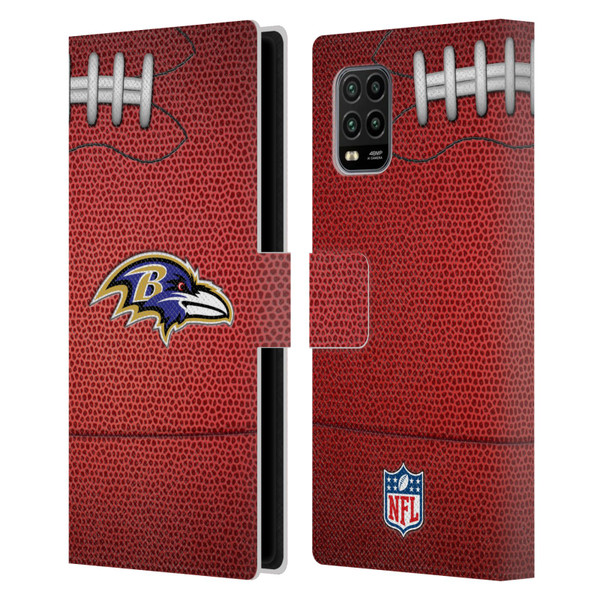 NFL Baltimore Ravens Graphics Football Leather Book Wallet Case Cover For Xiaomi Mi 10 Lite 5G