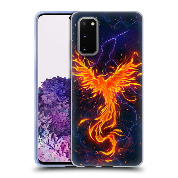 Christos Karapanos Phoenix 3 Rage Soft Gel Case for Samsung Galaxy S20 / S20 5G