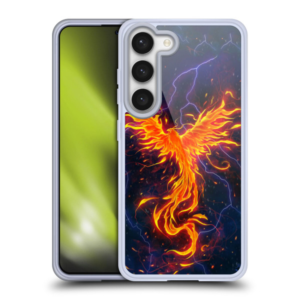 Christos Karapanos Phoenix 3 Rage Soft Gel Case for Samsung Galaxy S23 5G
