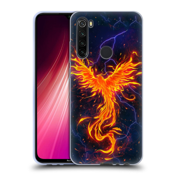 Christos Karapanos Phoenix 3 Rage Soft Gel Case for Xiaomi Redmi Note 8T