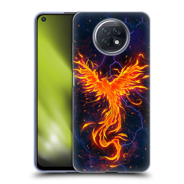 Christos Karapanos Phoenix 3 Rage Soft Gel Case for Xiaomi Redmi Note 9T 5G
