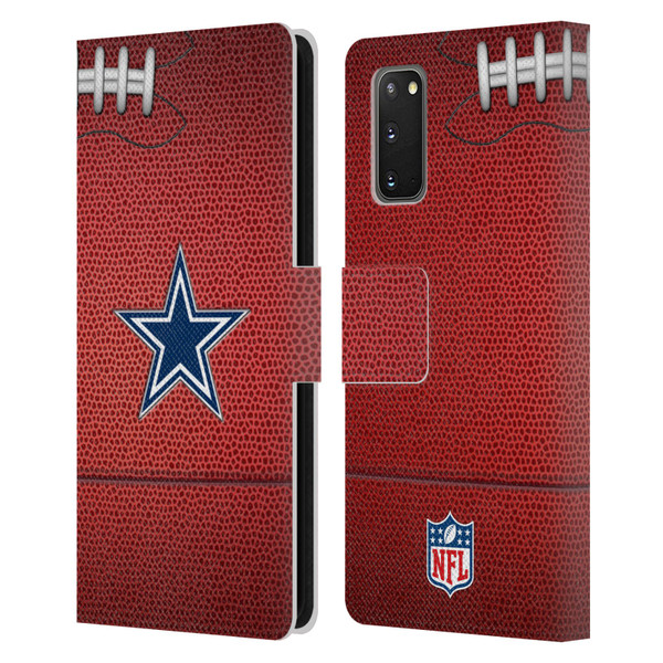 NFL Dallas Cowboys Graphics Football Leather Book Wallet Case Cover For Samsung Galaxy S20 / S20 5G