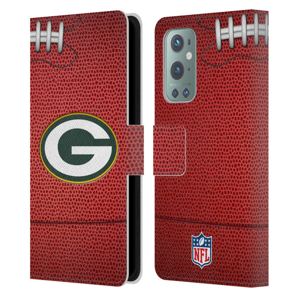 NFL Green Bay Packers Graphics Football Leather Book Wallet Case Cover For OnePlus 9