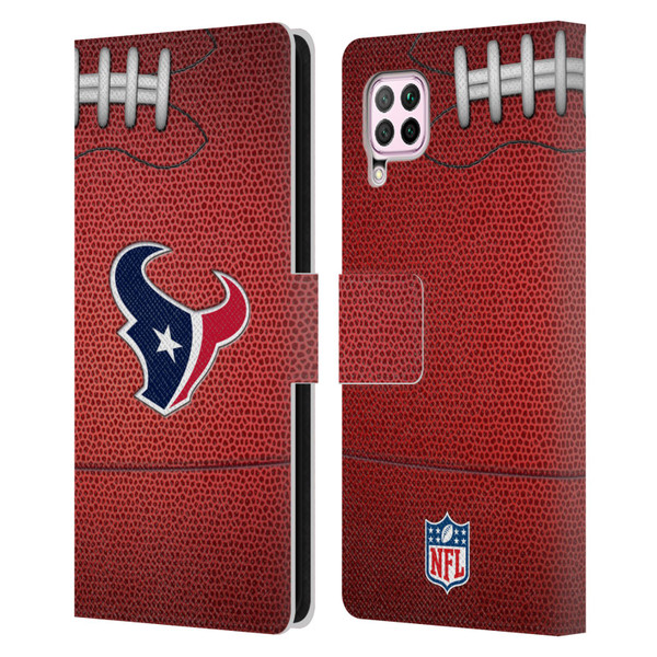 NFL Houston Texans Graphics Football Leather Book Wallet Case Cover For Huawei Nova 6 SE / P40 Lite