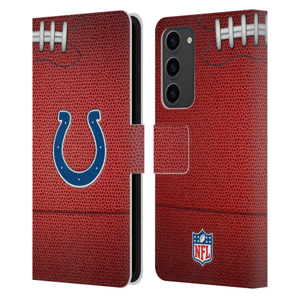 NFL Indianapolis Colts Graphics Football Leather Book Wallet Case Cover For Samsung Galaxy S23+ 5G