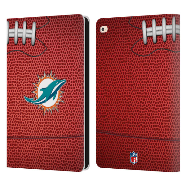 NFL Miami Dolphins Graphics Football Leather Book Wallet Case Cover For Apple iPad Air 2 (2014)